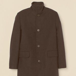 Wool-blend Coat